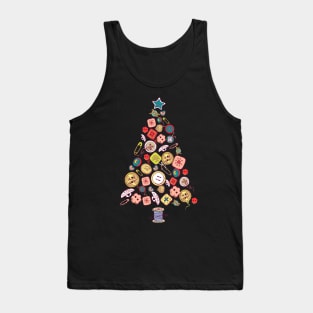 Sewing Christmas Tank Top